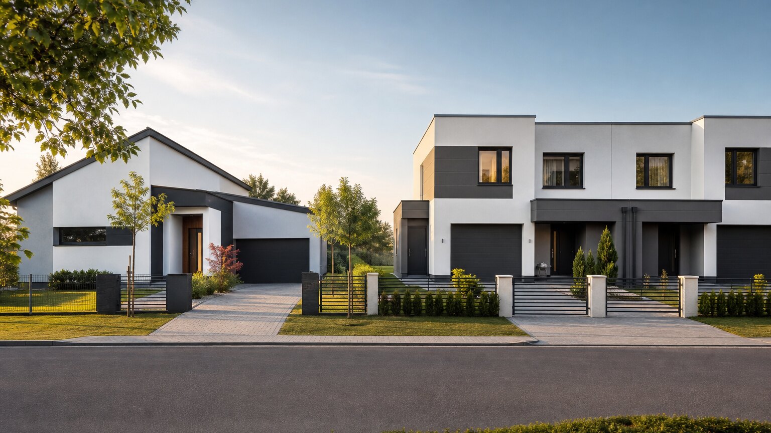 Családi ház vagy ikerház – KV Homes