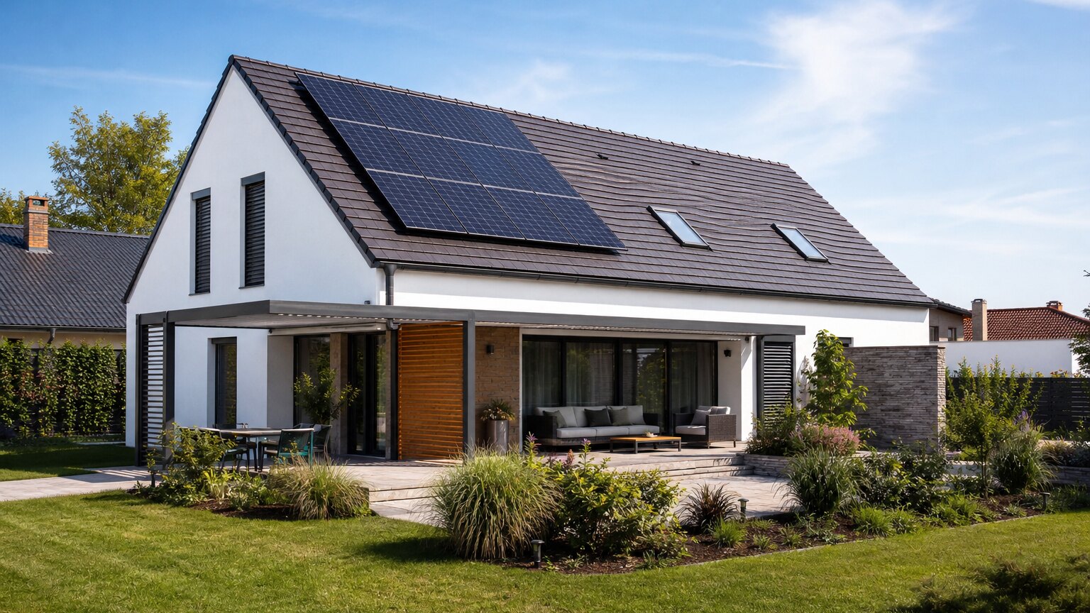 Energiatakarékos ház: mennyit spórolsz hőszivattyúval és napelemmel?