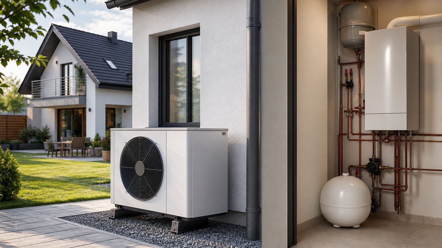 Hőszivattyú vagy gázfűtés – KV Homes