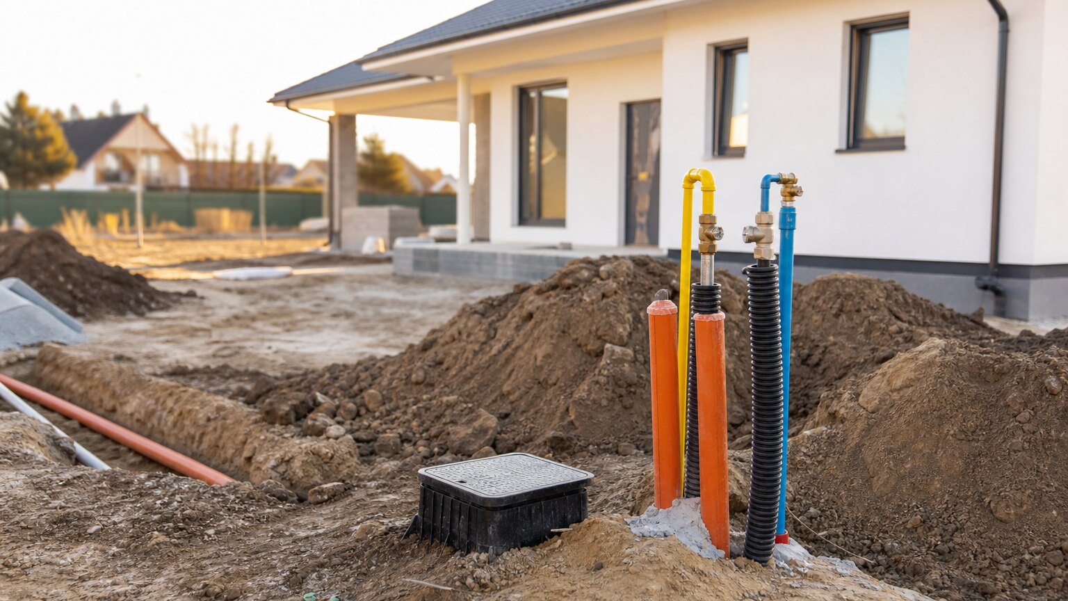 Telek közművei – KV Homes